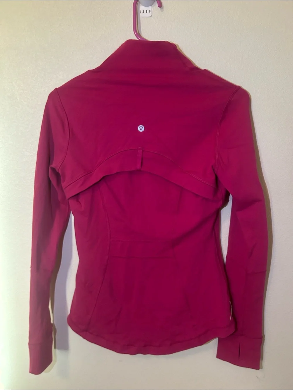 lululemon athletica Hot Pink Zip-Up Jacket
